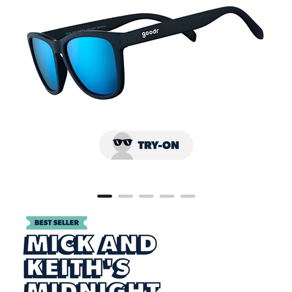 Goodr Mick and Keith’s Midnight Ramble sunglasses OG - Picture 1 of 5